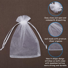 WenTao textura translúcida de organza que aporta brillo y acabado fino