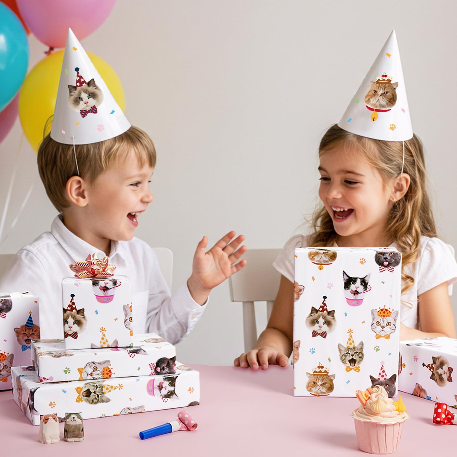 WERNNSAI detalle de huellas y dulces, añade toque festivo decorativo