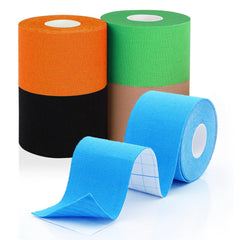 WESIYEE vista frontal del pack de 5 rollos con colores mixtos y beneficio de versatilidad