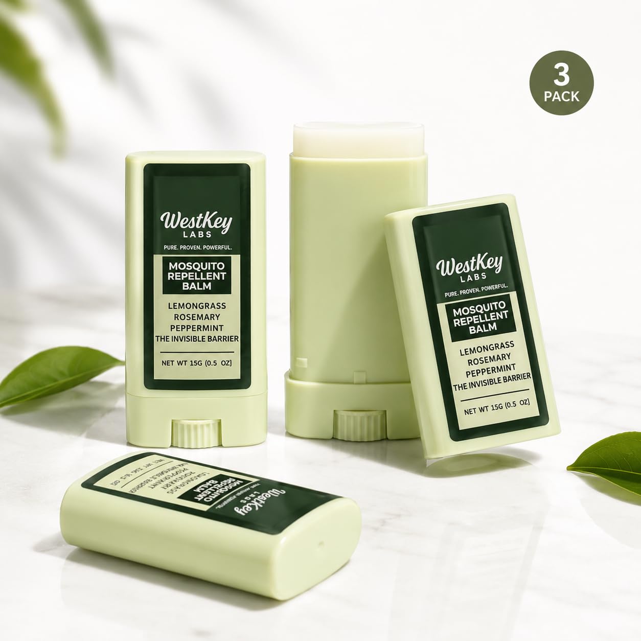 WestKey Labs empaque de viaje en bolso demostrando aprobada por TSA