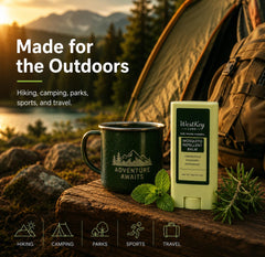 WestKey Labs uso en camping ilustrando protección al aire libre