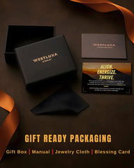 WestLuna pulsera presentada en caja de regalo lista para obsequiar