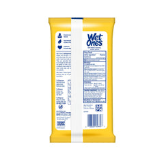 Wet Ones detalle de ingredientes con aloe para piel hidratada