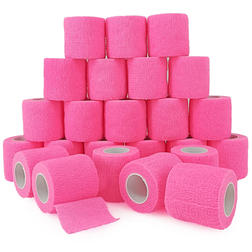 WeTop empaque frontal mostrando pack de 24 rollos rosa para fácil identificación y almacenamiento
