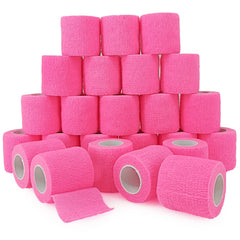 WeTop empaque frontal mostrando pack de 24 rollos rosa para fácil identificación y almacenamiento