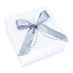 WEWILUCK caja frontal blanca lista para regalo con aspecto profesional