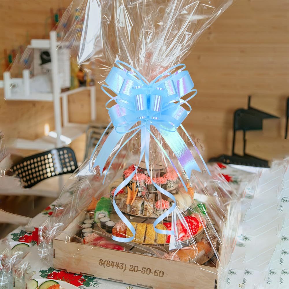 WEWILUCK lazos dentro de bolsas de regalo listos para entregar, versátil