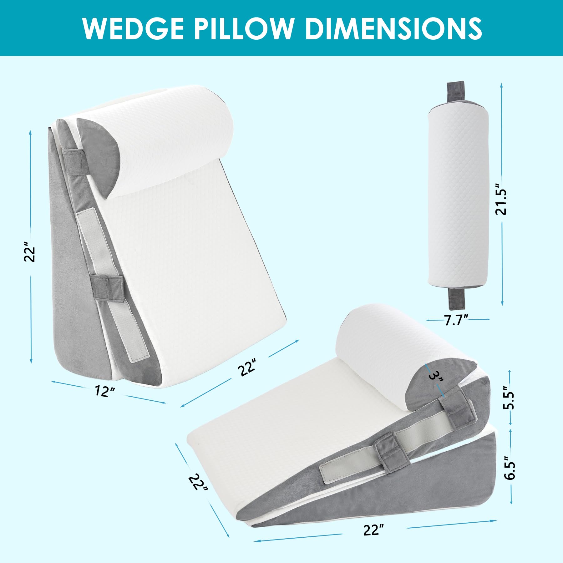 WGAKCED primer plano de memory foam cómodo y transpirable