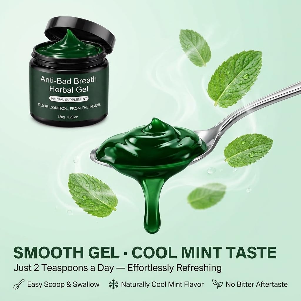 Whisppore Oral ingredientes botánicos en escena, apoyo natural a la frescura