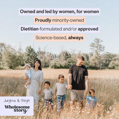 Wholesome Story producto en ambiente de bienestar femenino y naturalidad