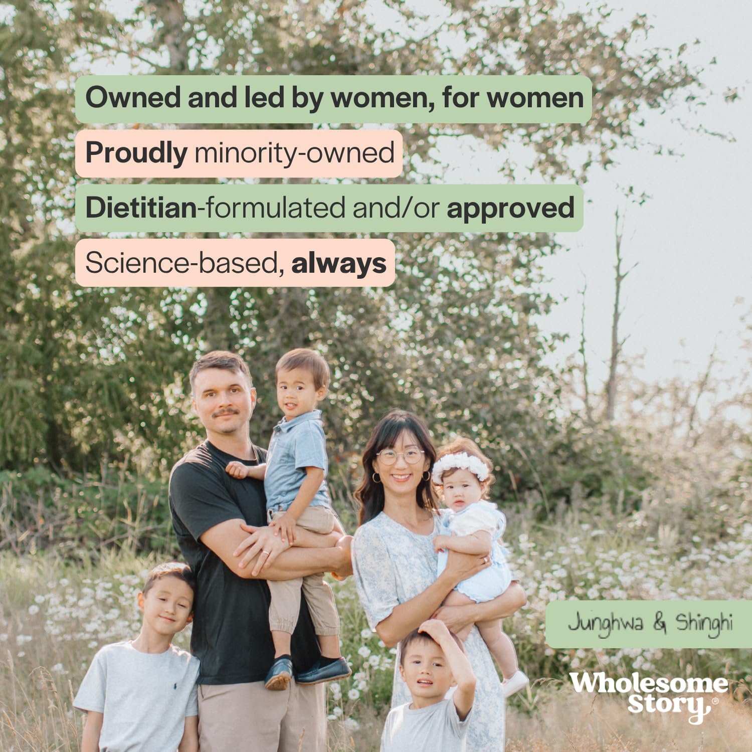 Wholesome Story sello Clean Label Project demostrando pruebas de calidad