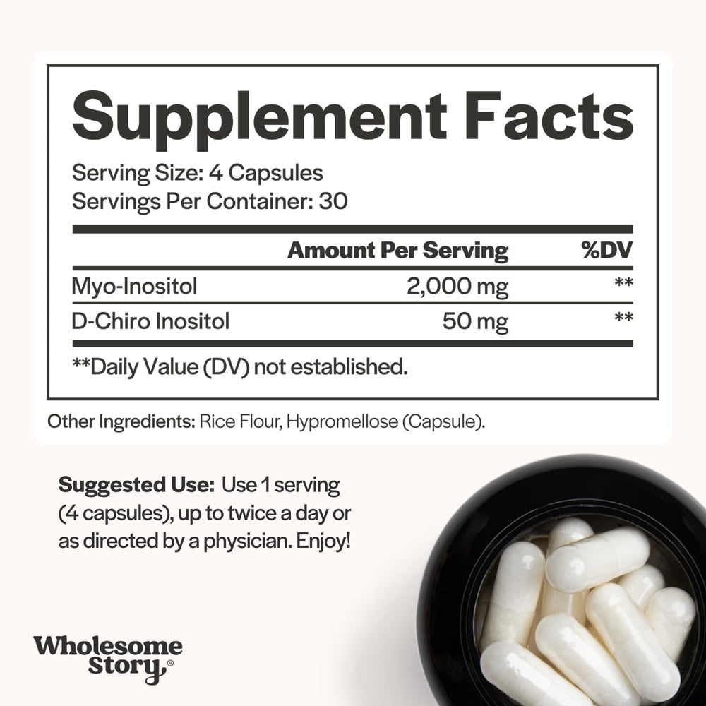 Wholesome Story etiqueta nutricional en detalle con beneficios de transparencia