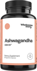 Wholesome Story botella y caja frontal mostrando producto y beneficio de confianza