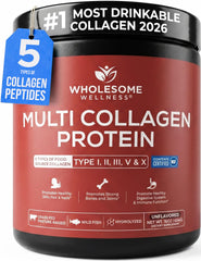 Wholesome Wellness envase frontal mostrando etiqueta y beneficios visibles
