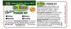 WHP Be gone primer plano de pastillas y textura, fácil de administrar y transportar