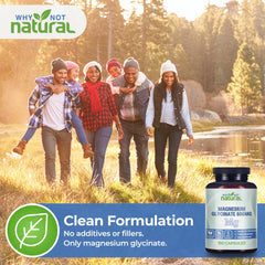 Why Not Natural cápsula abierta mostrando polvo fino y buena biodisponibilidad