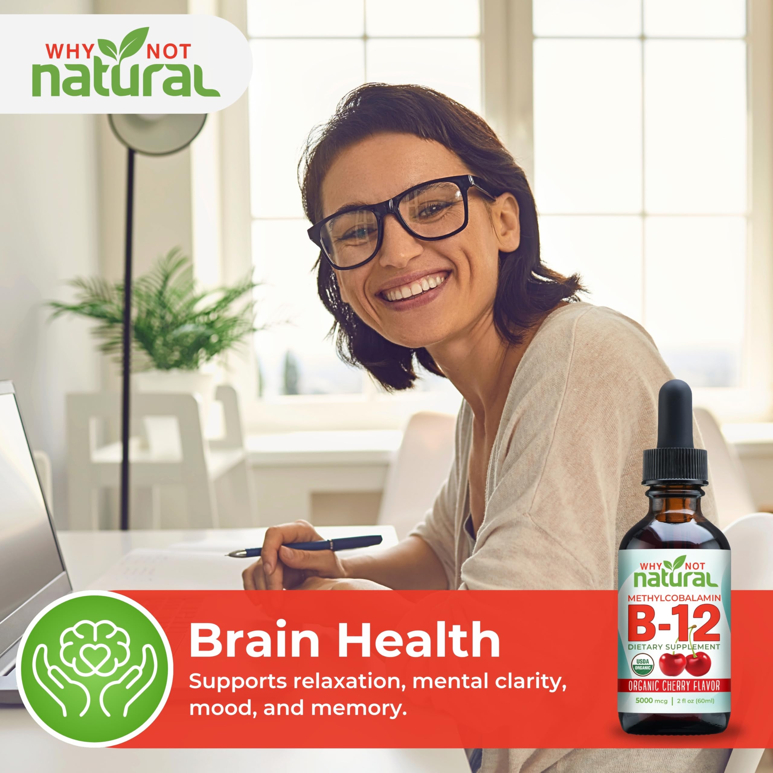 Why Not Natural gotas en mano listo para uso sublingual rápido
