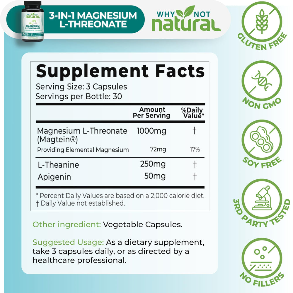 Why Not Natural etiqueta con ingredientes activos para transparencia y confianza