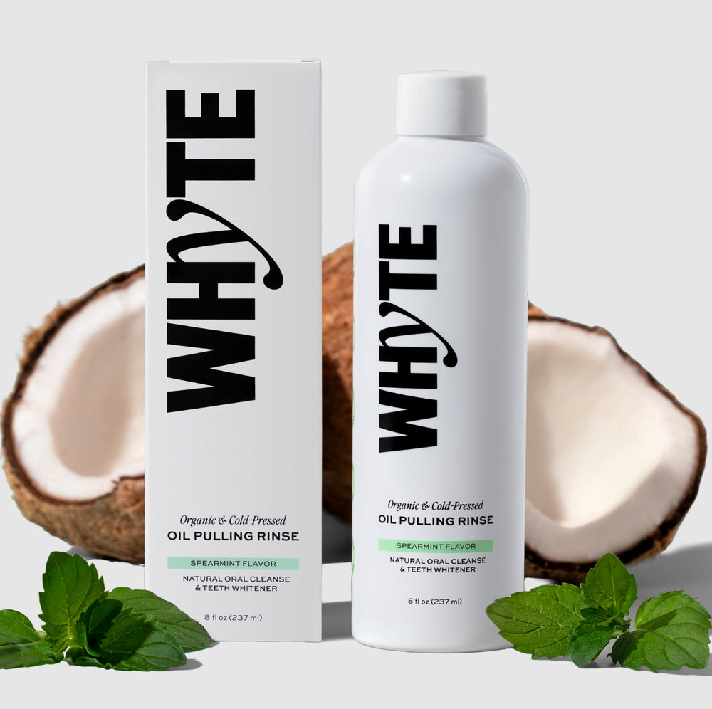 Whyte frente del envase mostrando diseño y beneficio de frescor