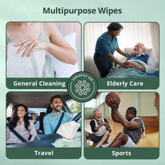 WhyWorry dispensado con tapa abatible conservando humedad y fácil acceso