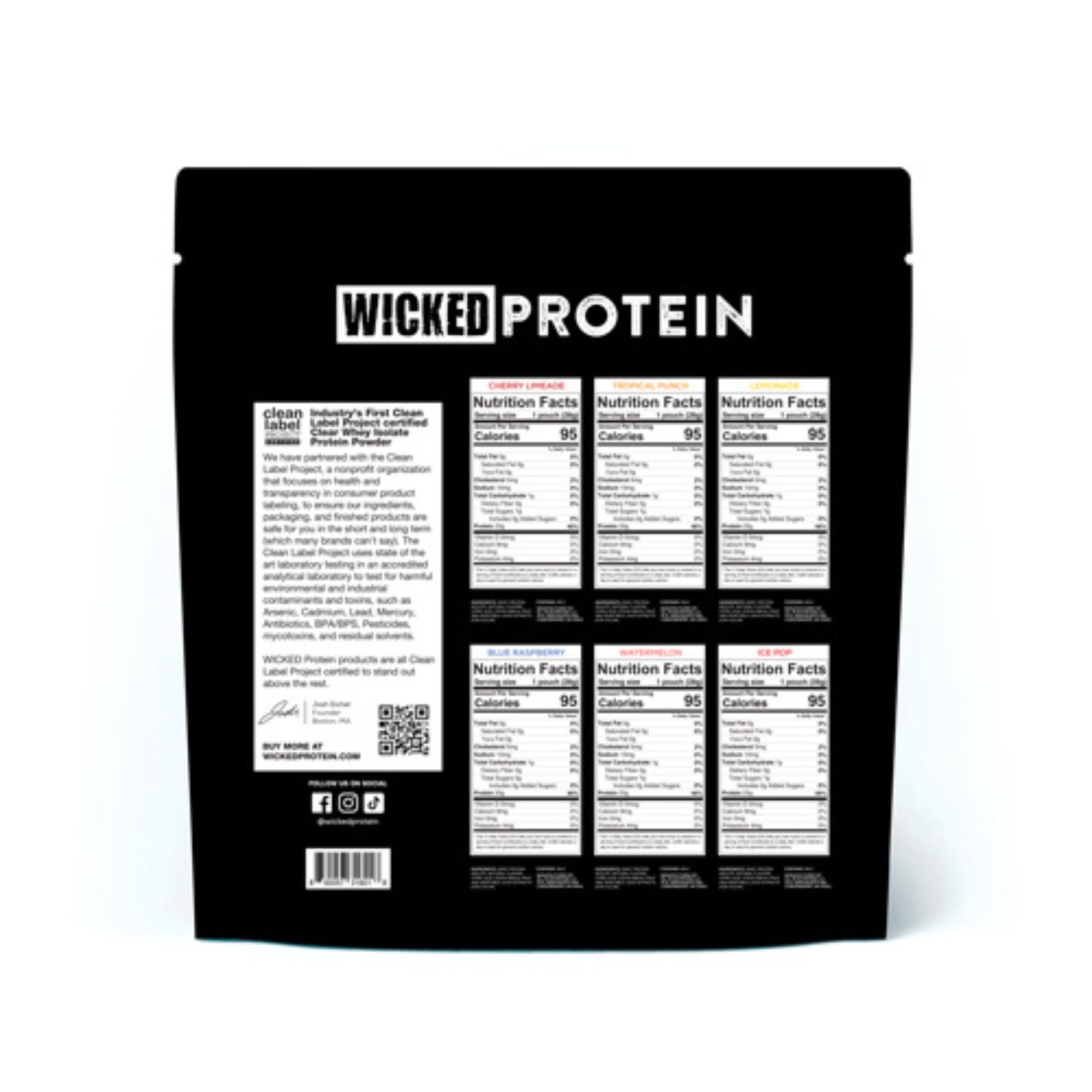 WICKED Protein en botella en gimnasio, beneficio consumo práctico tras ejercicio