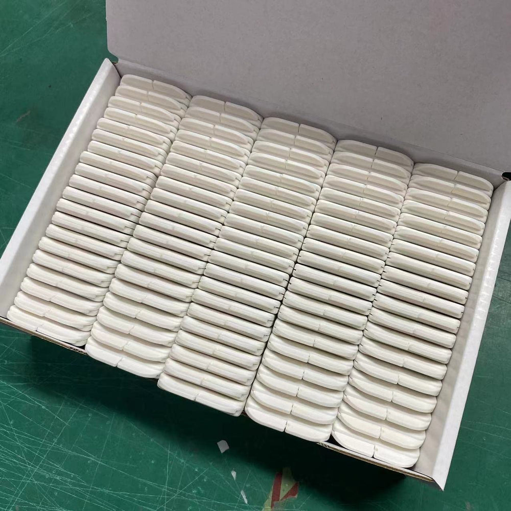 Widex caja abierta con tarjetas de filtros y herramienta, listo para usar
