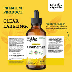Wild & Organic frasco en un entorno de relajación para uso diario sereno