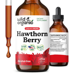 Wild & Organic envase frontal mostrando la etiqueta y beneficio natural