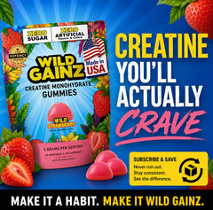 WILD GAINZ bolsa junto a ropa de gimnasio ideal para llevar fuera