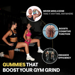 WILD GAINZ comparación tamaño en palma para visualizar porciones