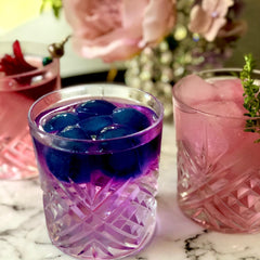 Wild Hibiscus etiqueta con sellos HACCP y Kosher que inspiran confianza