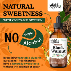 Wild & Organic contenido del líquido en primer plano evidenciando pureza