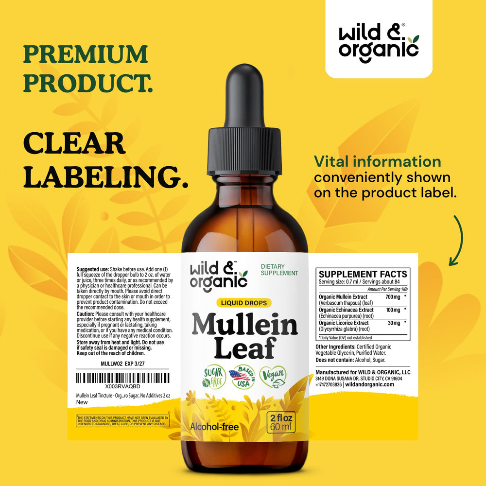 Wild & Organic embalaje completo con frasco y caja, presentación lista para regalo