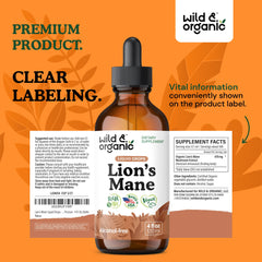 Wild & Organic empaque lateral que resalta que es sin alcohol y vegano