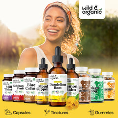 Wild & Organic frasco 60 ml a escala, suministro de 28 días