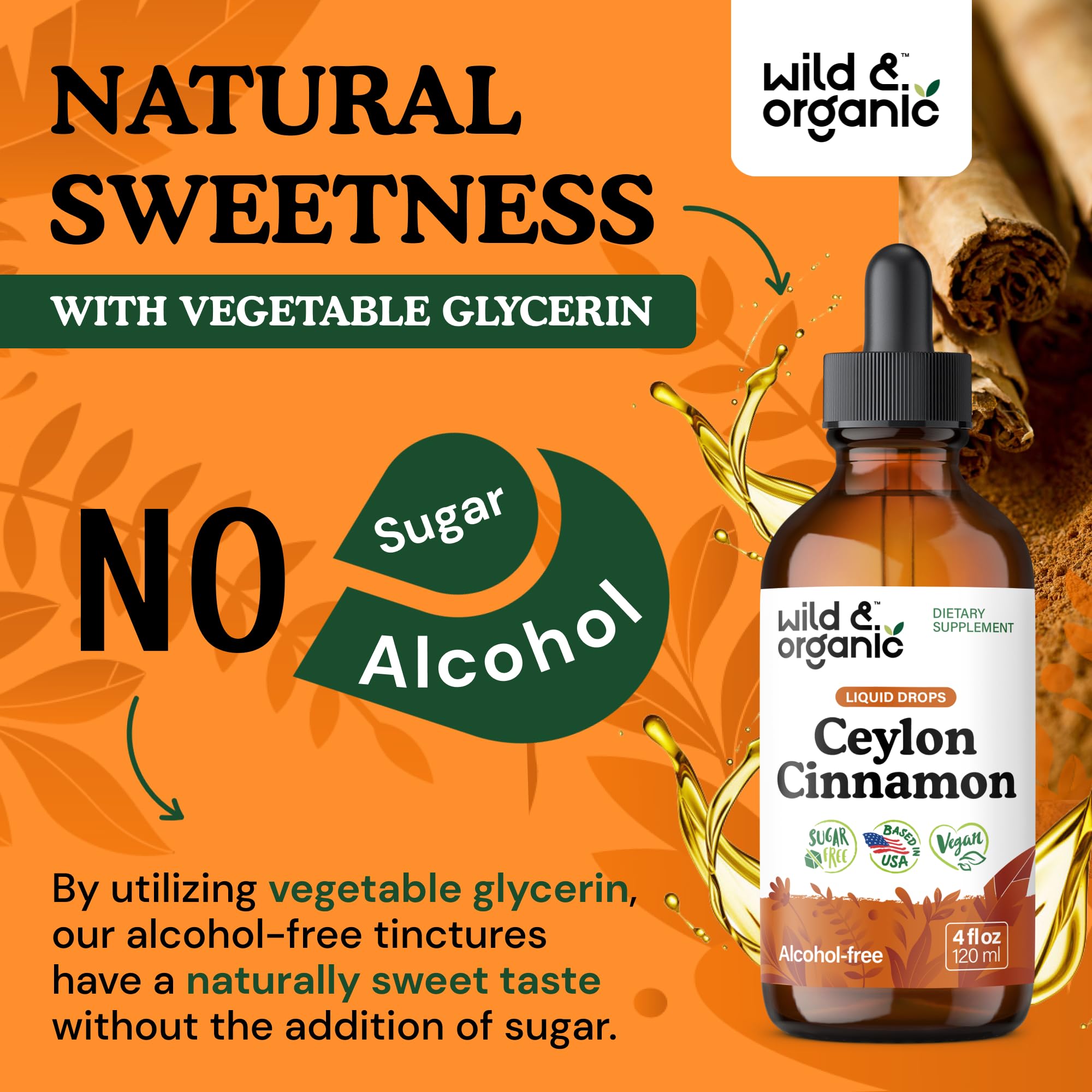 Wild & Organic glicerina vegetal como base sin alcohol