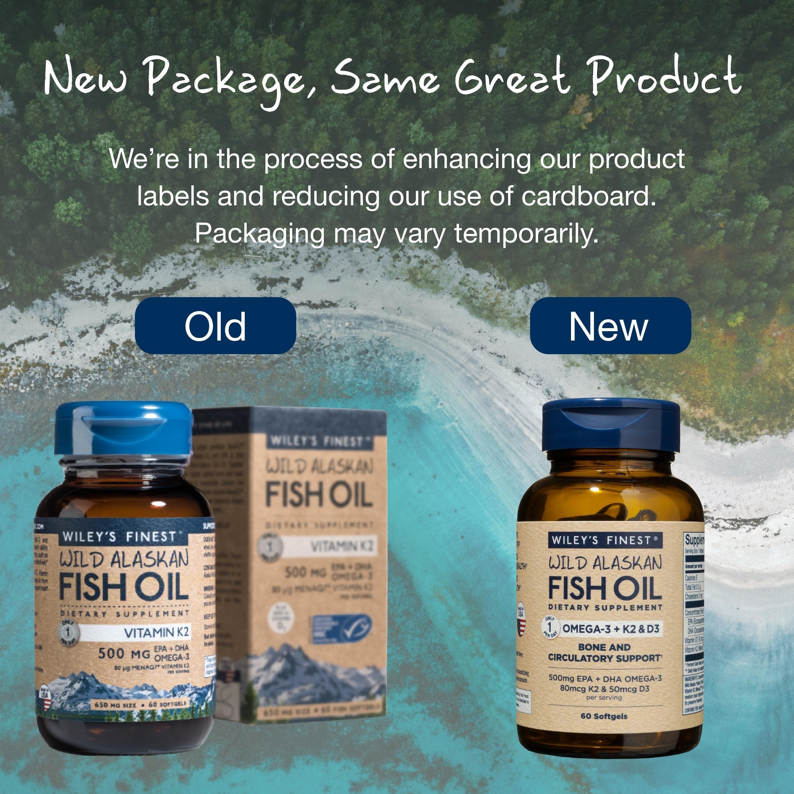 Wiley's Finest sello MSC en etiqueta que certifica pesca responsable