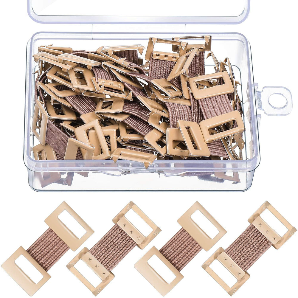 WILLBOND estuche frontal con 50 clips, organización práctica