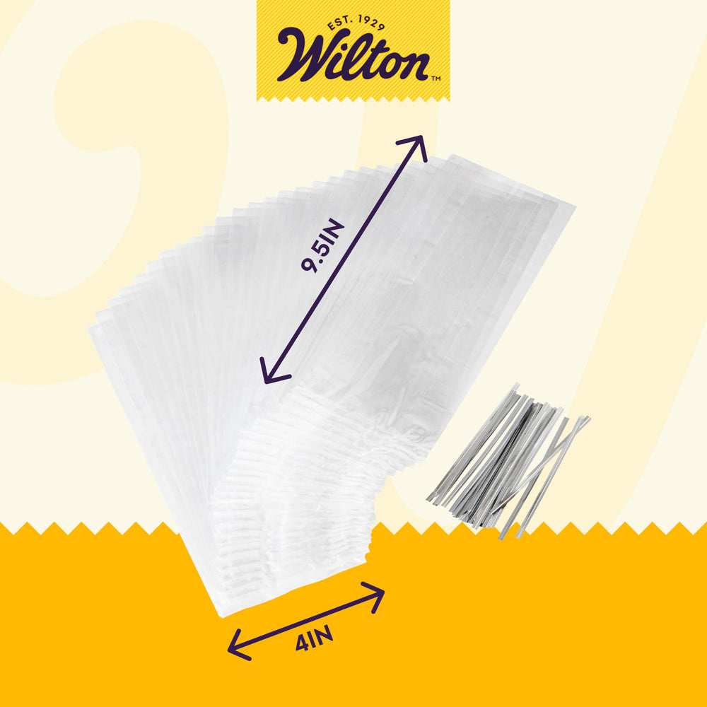 Wilton detalle del material transparente que realza colores y decoración