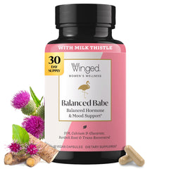 Winged Wellness frente del empaque mostrando confianza y claridad