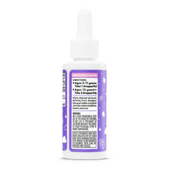 Wink Naturals gotas en cuchara que muestran textura y facilidad para mezclar en bebidas