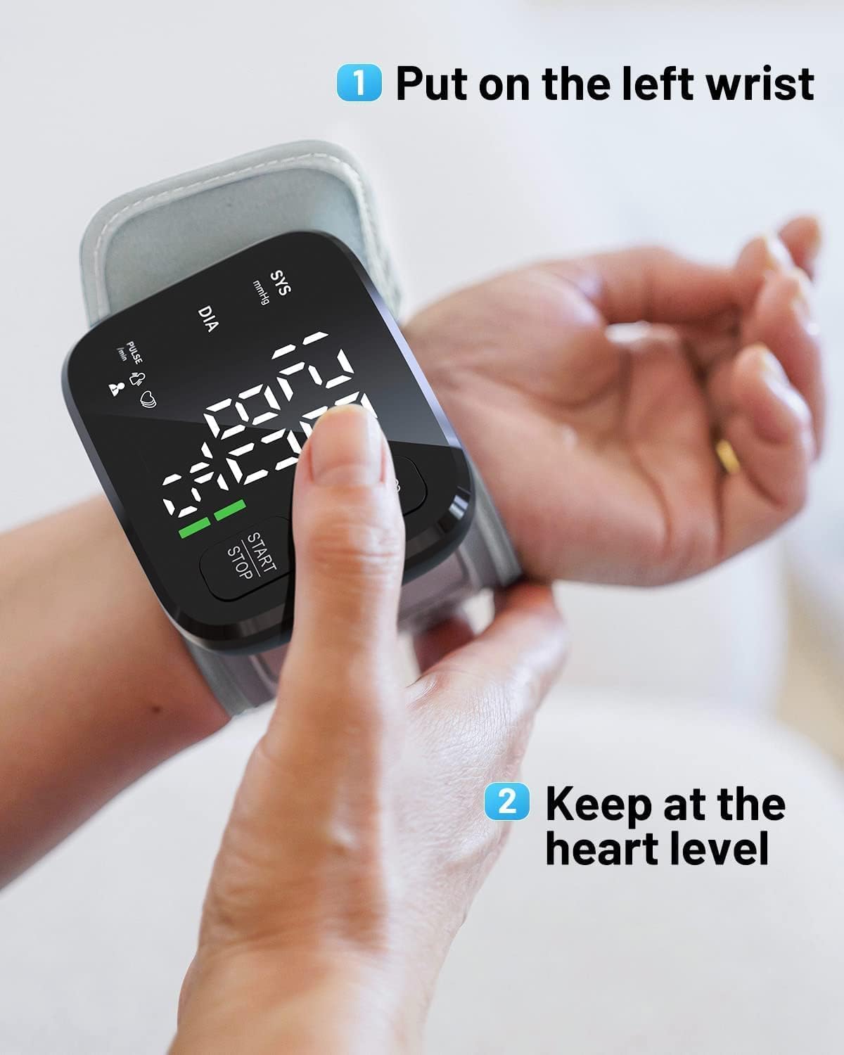 Wishlove comparación de tamaño del monitor mostrando portabilidad