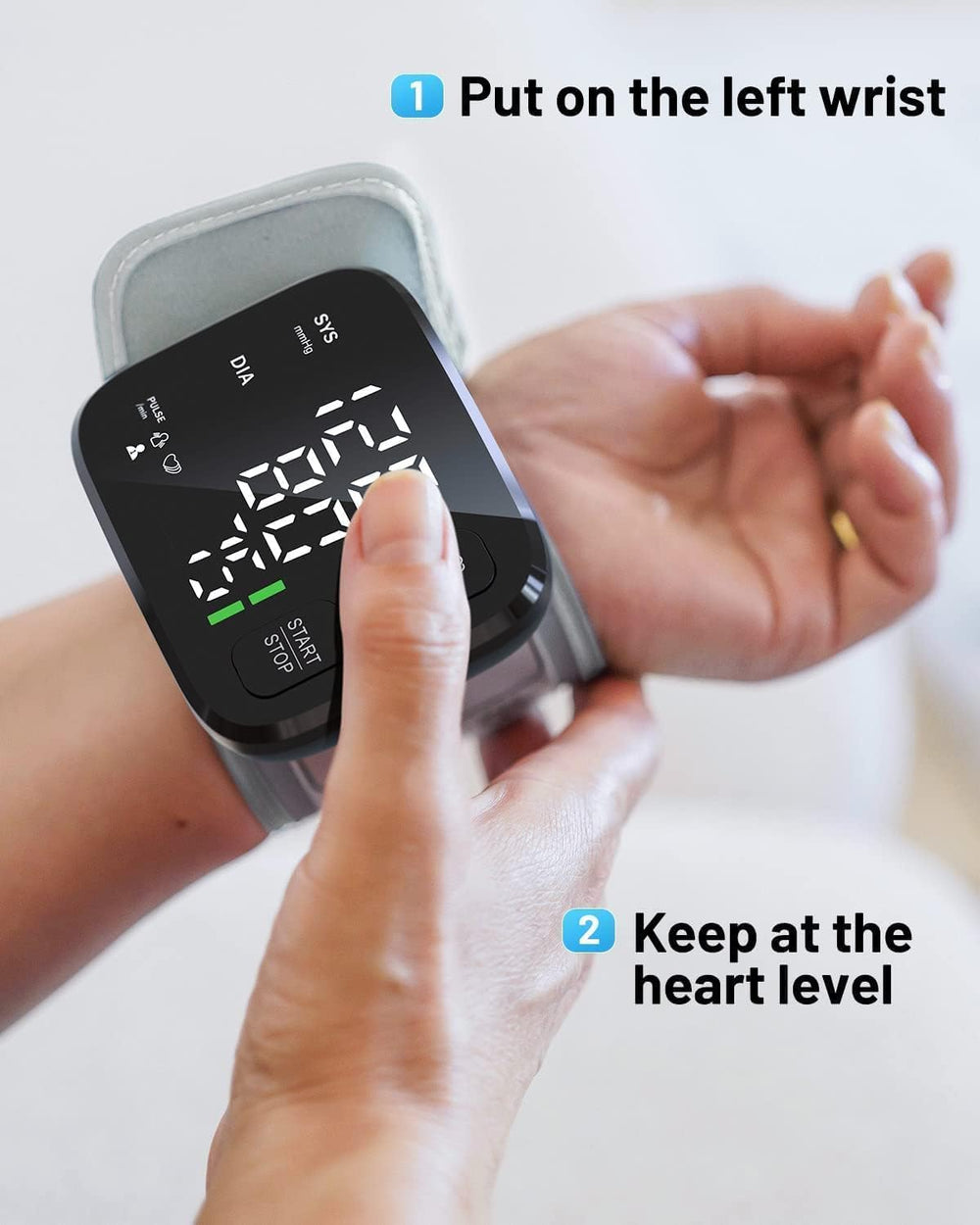 Wishlove comparación de tamaño del monitor mostrando portabilidad