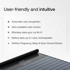 App Withings sincronizando datos de WITHINGS Body Scan y tendencias