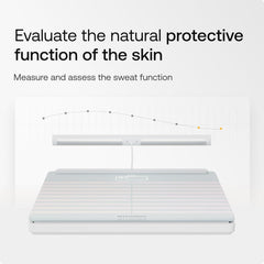 Withings Body Scan comparado con objeto para mostrar escala y perfil compacto