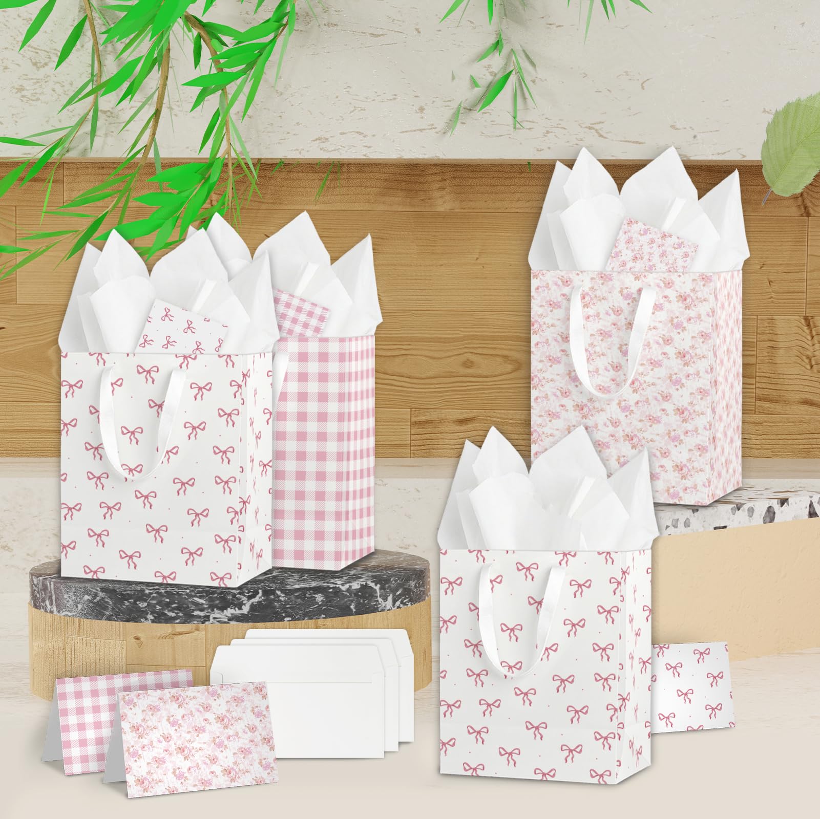 wjrsxilt bolsa con regalo dentro mostrando tamaño práctico