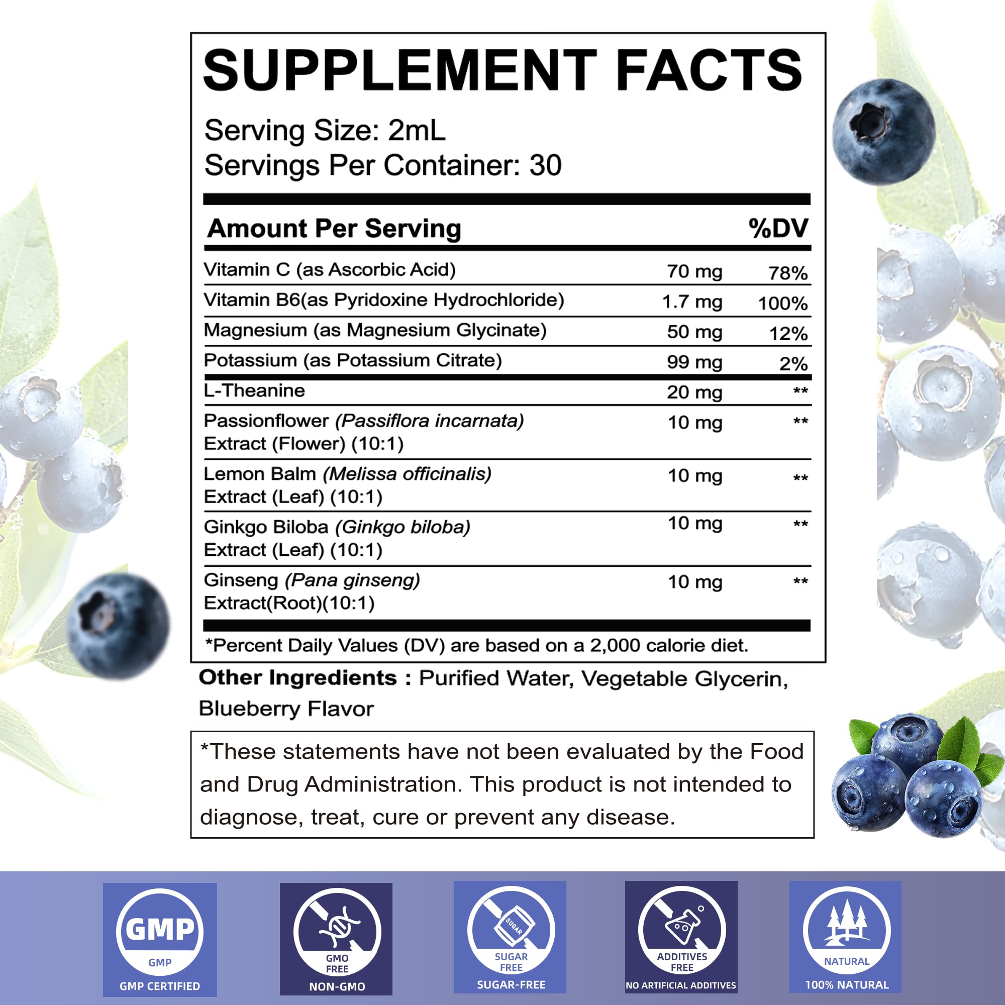 Wllbdloig etiqueta con lista de ingredientes visible y transparente