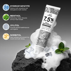 Woadee lista de ingredientes destacando hidroxiapatita beneficios