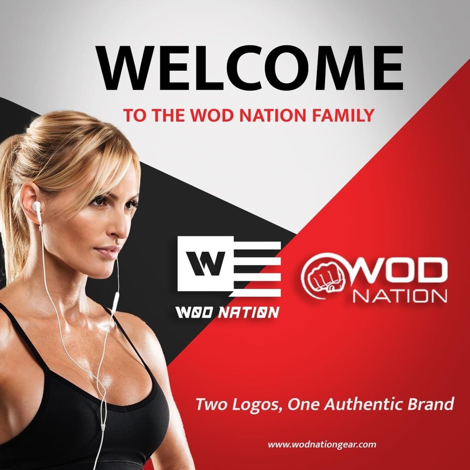 WOD Nation cinta en gimnasio demostrando durabilidad en entreno