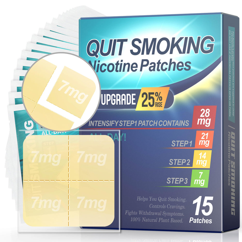 WOFANLI empaque frontal del paquete mostrando 15 parches, confianza y claridad